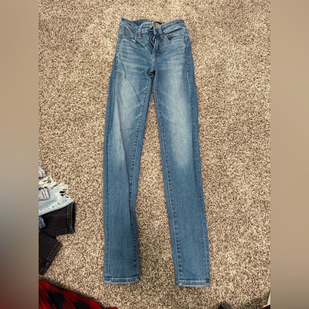 American Eagle Outfitters Women's Skinny Jeans in Blue